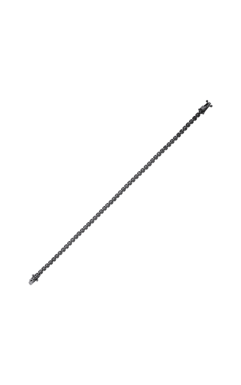 Black Diamond Tennis Bracelet