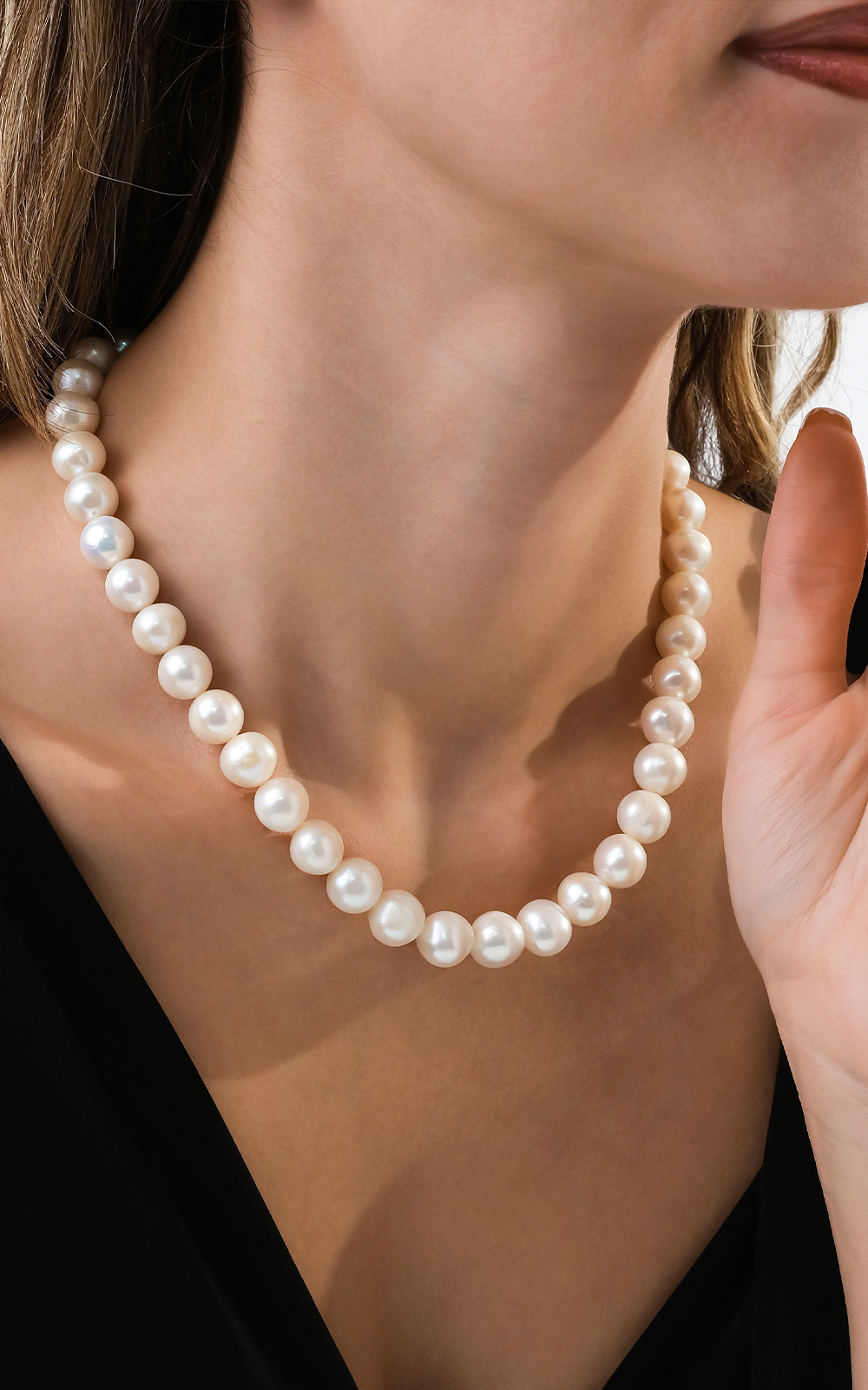 Pearl Diamond Necklace