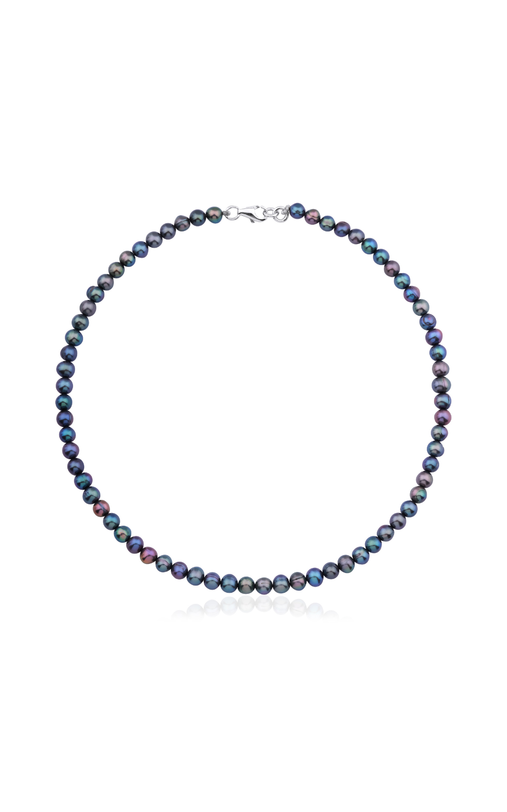 Black Pearl Strand Necklace